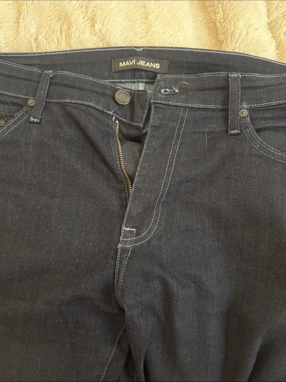 Mavi Men’s Dark Indigo Straight-Leg Jeans 36-32